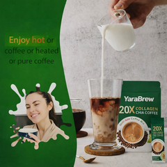 YaraBrew – 20X Collagen Chia Coffee