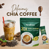 YaraBrew – 20X Collagen Chia Coffee